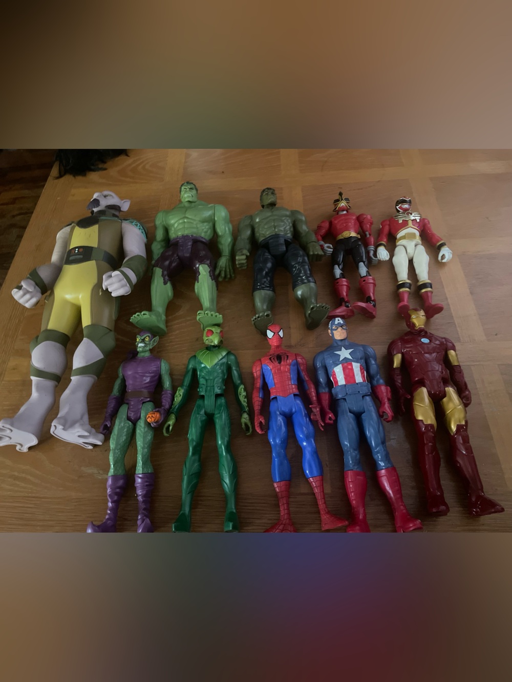Superhero action figure